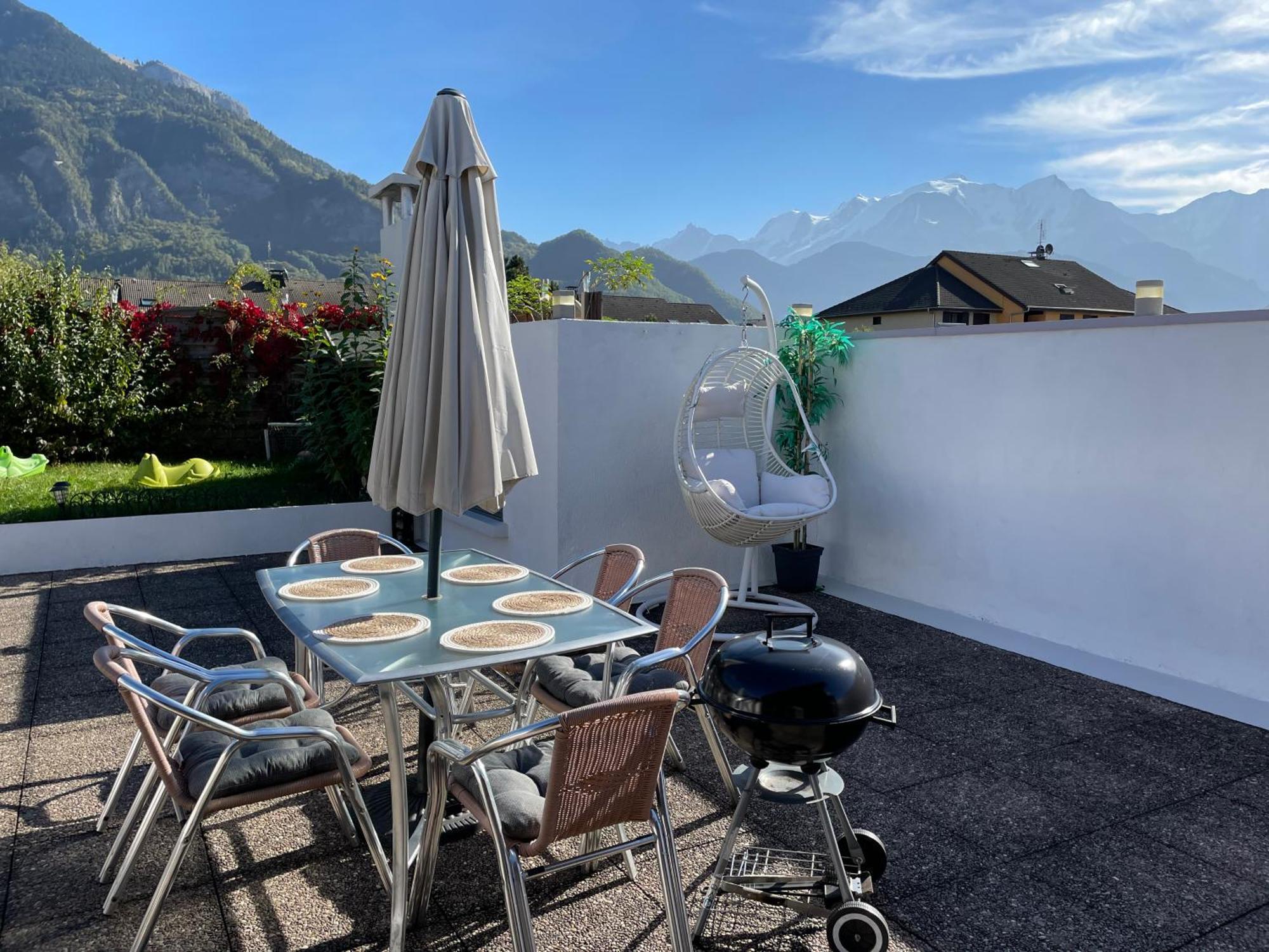 Rooftop 1 - Jacuzzi Prive Au Pied Du Monte-Blanco Салланш Екстер'єр фото