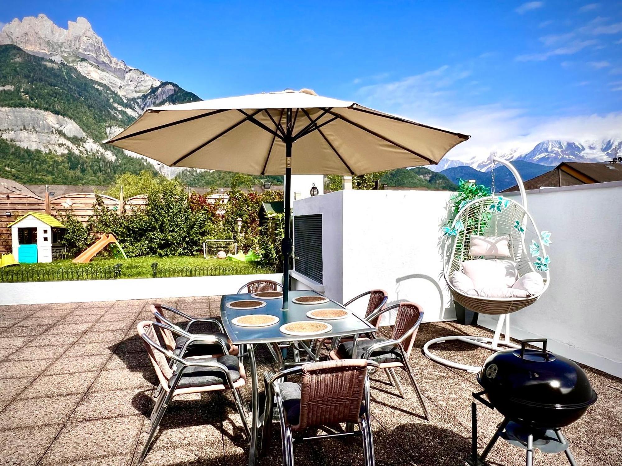 Rooftop 1 - Jacuzzi Prive Au Pied Du Monte-Blanco Салланш Екстер'єр фото
